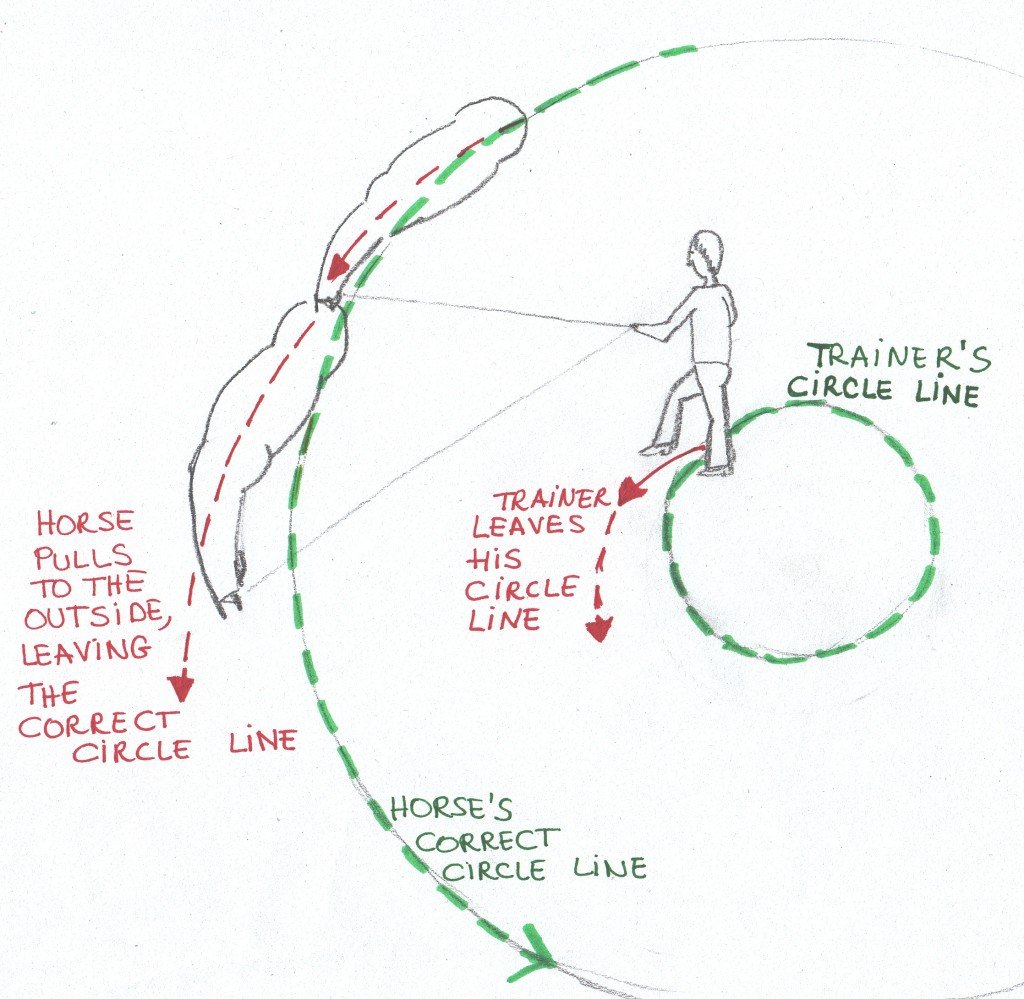 Lunging the most common mistakes